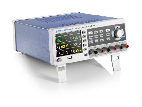 Rohde&Schwarz NGE103 - источник питания, 3 канала, выходная мощность 100 Вт, 0-32