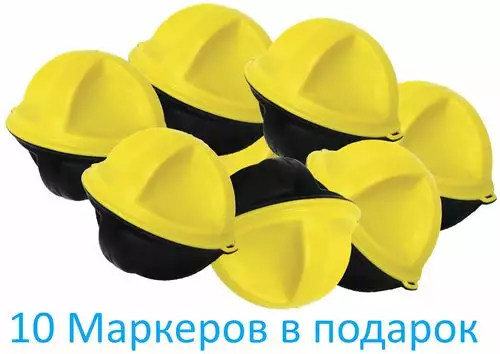Greenlee OmniMarker 180 - комплект маркеров (ВОЛС; 100 шт.)