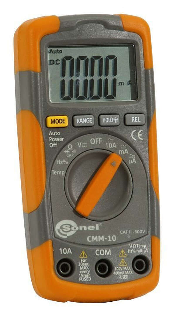 SONEL CMM-10 - мультиметр цифровой (с поверкой)