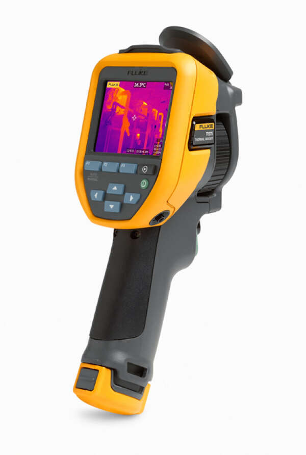 Fluke TiS75 - тепловизор 9Гц, 3.5'', 320x240, 35.7°×26.8°, NETD ≤ 0,08 ̊C, ручная фокусировка