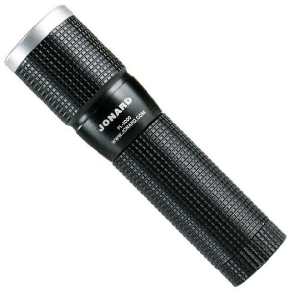 Jonard FL-2000 - фонарь LED, 120 люменов, текстурированный алюминий, настраиваемый фокус