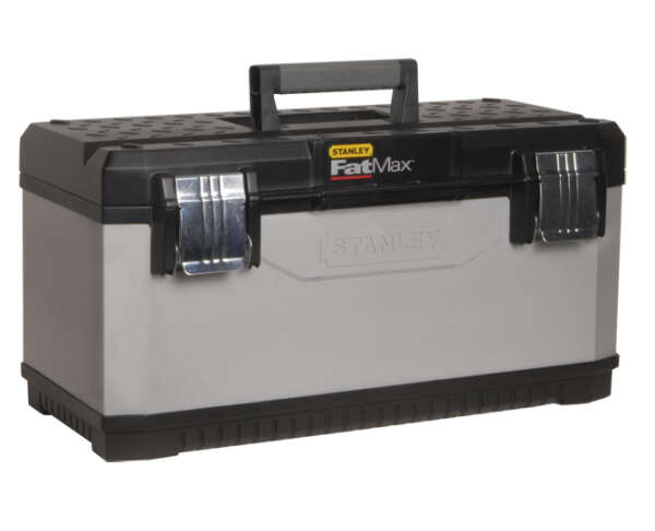 Stanley 1-95-616 - Ящик для инструмента "FATMAX" металлопластмассовый серый 23" / 58,4 x 29,3 x 29,5см