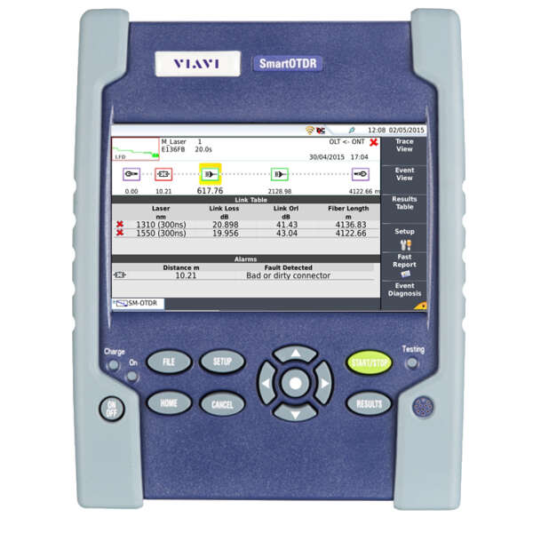 VIAVI SmartOTDR E126A - оптический рефлектометр E126A-PC 1310/1550нм, 37/35дБ с LS