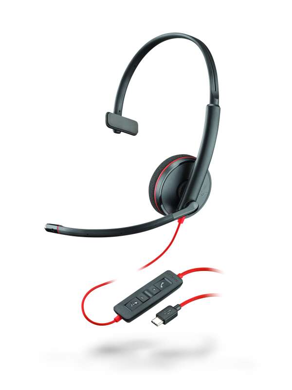 Plantronics BlackWire C3210-C - проводная гарнитура (USB-C)
