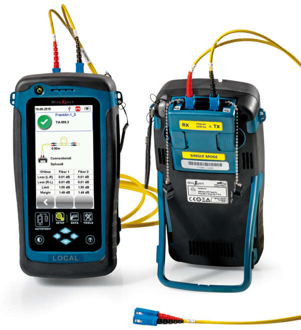 Softing WireXpert 500 SM - Тестер для сертификации оптического волокна, Одномод, 1310/1550 нм