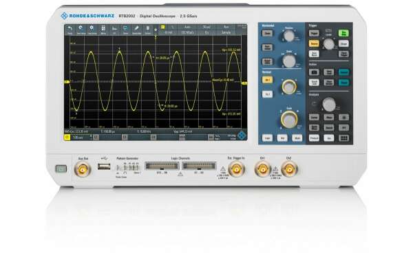 Rohde&Schwarz RTB2K-302 - осциллограф RTB2002, 2 канала, 300 МГц (код модели: 1333.1005P32)