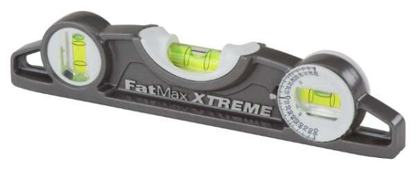 Stanley 0-43-609 - Уровень TORPEDO FatMax XL, 3 капсулы, 23см