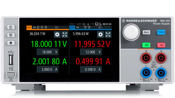 Rohde&Schwarz NGL202 - источник питания, 2 канала (код модели: 3638.3376.03)
