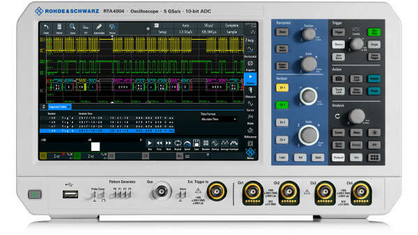 Rohde&Schwarz RTA4004 - цифровой осциллограф, 200 МГц, 4 канала (код модели: 1335.7700.04)