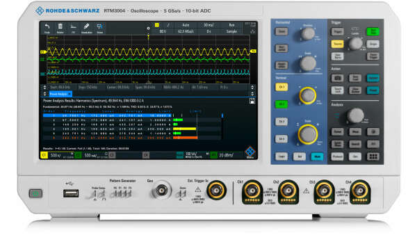 Rohde&Schwarz RTM3K-54 - комплект: осциллограф RTM3004 + опция RTM-B245 расширения частотного диапазона до 500 МГц, 4 канала (код модели: 1335.8794P54)