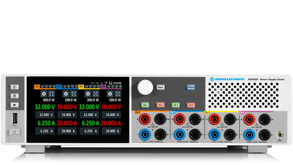 Rohde&Schwarz NGP822 - двухканальный источник питания, 400 Вт, 64 В/10 А (код модели: 5601.4007.06)