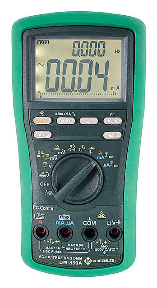 Greenlee DM-830A - цифровой мультиметр