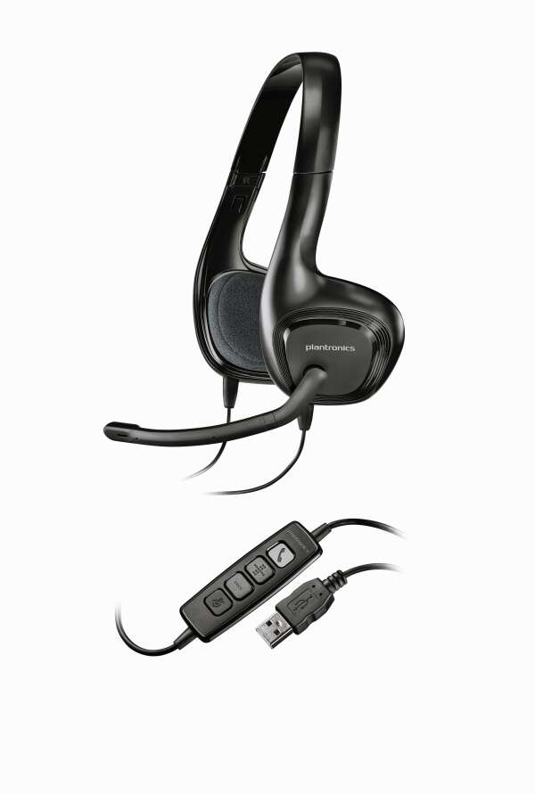 Plantronics .Audio 628 – мультимедийная гарнитура для компьютера