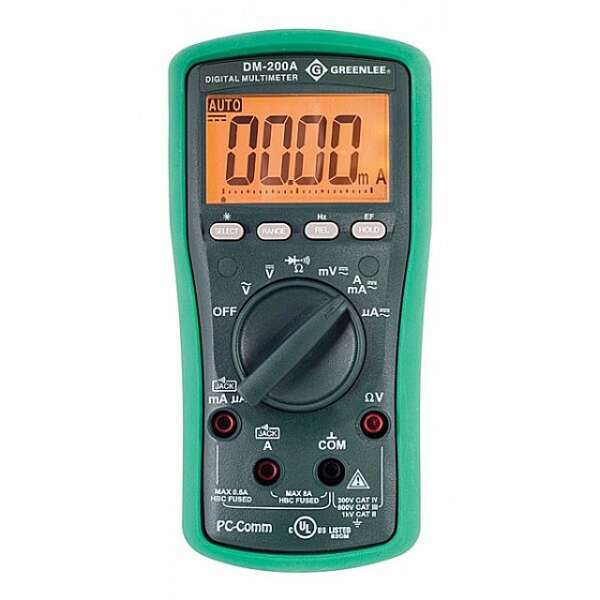 Greenlee DM-210A - профессиональный цифровой мультиметр