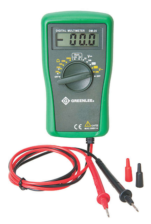 Greenlee DM-25 - цифровой мультиметр