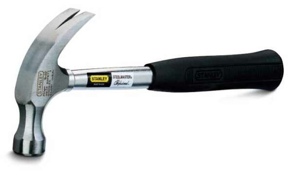 Stanley 1-51-031 - Молоток STEELMASTER с загнутым гвоздодером, 450 гр