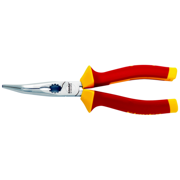 KLAUKE KL055205IS - Длинногубцы угловые до 1000В, 205 мм
