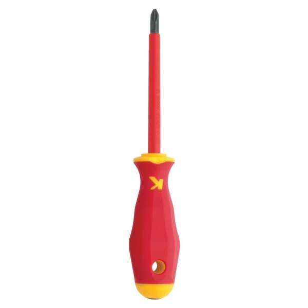 KLAUKE KL110PH2IS - Отвертка до 1000В (шлиц "Philips", #2Х100 мм)