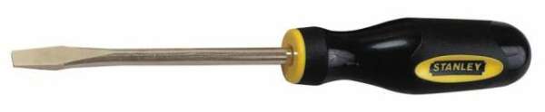 Stanley 0-60-005 - Отвертка BASIC (прямой шлиц , расширяющийся, 6.5X150мм, в/уп.)