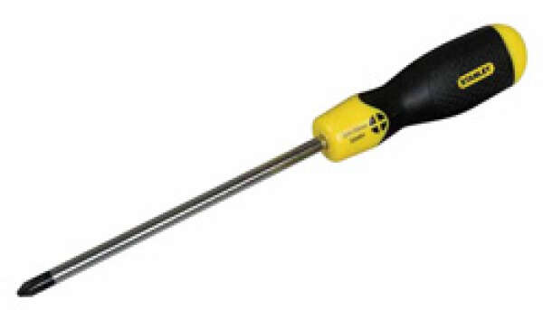 Stanley 1-64-955 - Отвертка Cushion Grip (шлиц "POZIDRIV", #1х75мм)
