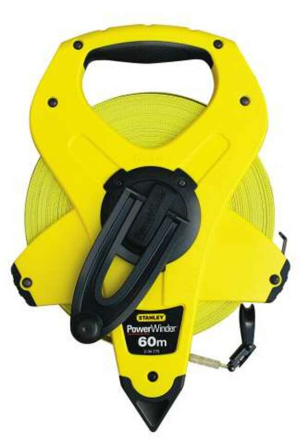 Stanley 2-34-775 - Рулетка открытая PowerWinder, 60м