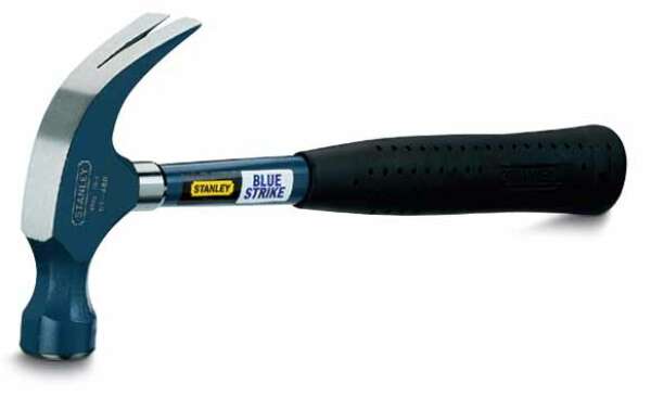 Stanley 1-51-489 - Молоток BLUE STRIKE с загнутым гвоздодером, 570 гр
