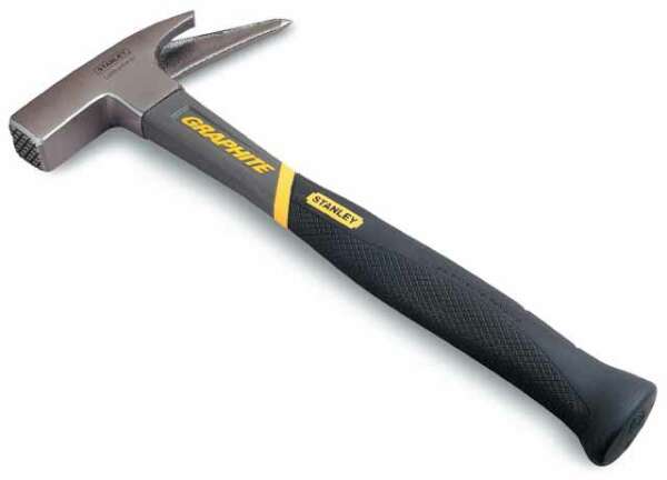 Stanley 1-51-137 - Молоток GRAPHITE с загнутым гвоздодером, 600 гр, с магнитом