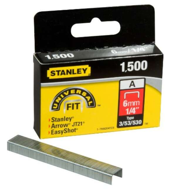 Stanley -TRA205T - Скоба, тип A, 8 мм (1000 шт.)