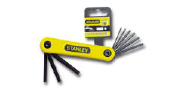Stanley 4-69-259 - Набор внутренних шестигранных ключей на рукоятке (9 шт., 5/64-7/32")