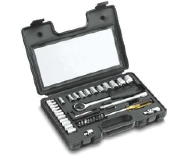 Stanley 1-87-192 - Набор головок (40 эл., 1/4" & 3/8", метрический)