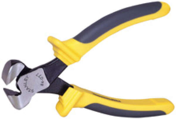 Stanley 0-84-077 - Кусачки торцевые с накладками на рукоятках из двух материалов, 150 мм.