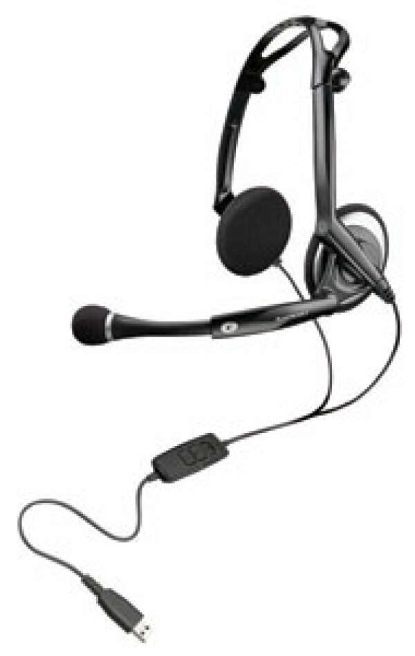 Plantronics .Audio 400 DSP — цифровая USB гарнитура для компьютера