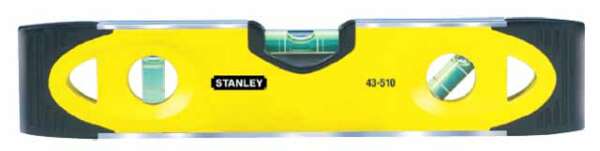 Stanley 0-43-511 - Уровень TORPEDO М, 3 капсулы, 23см,магнитный