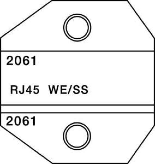 Paladin Tools PA2061 - матрица RJ45 для кримперов 1300/8000