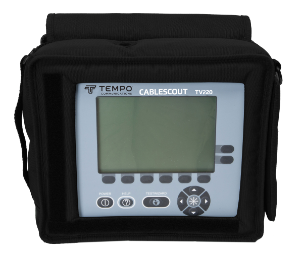 Tempo CableScout TV220 - импульсный рефлектометр для диагностики коаксиальных кабелей (CATV)