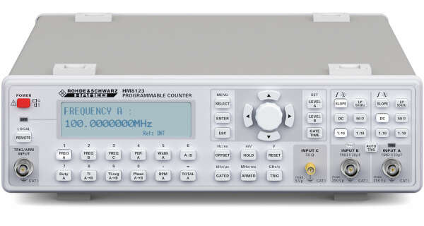 Rohde&Schwarz HM8123 - программируемый частотомер с термокомпенсированным кварцевым генератором (TCXO) (код модели: 3593.0545.02)