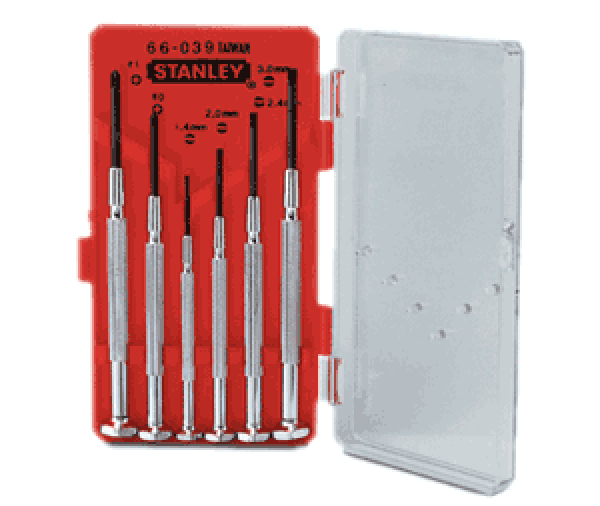 Stanley 1-66-039 - Набор прецизионных отверток (6 шт.)