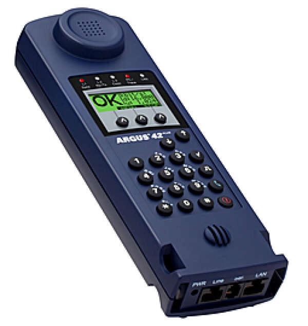 ARGUS 42 plus - тестер ADSL (Annex A+B+M)