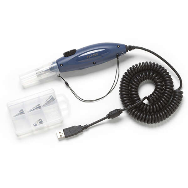 Fluke Networks FI-1000-KIT - Комплект из видеомикроскопа FI-1000 и набора наконечников