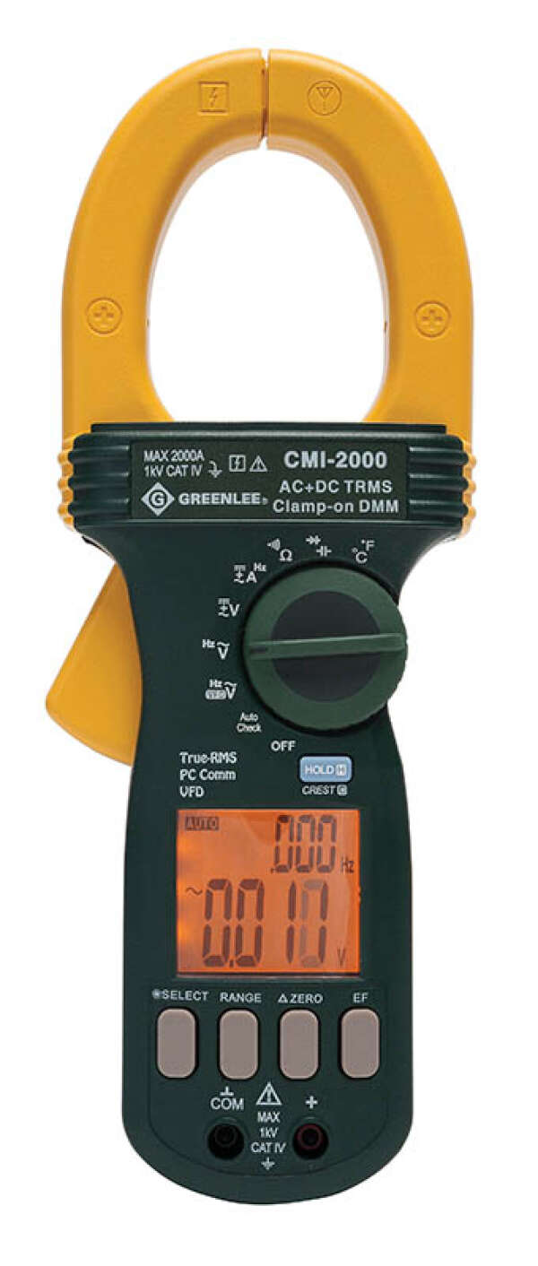Greenlee CMI-2000 - промышленные токовые клещи