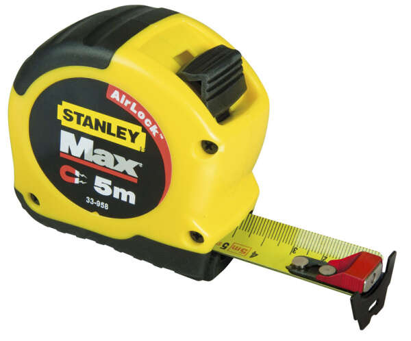 Stanley 0-33-958 - РУЛЕТКА ИЗМЕРИТЕЛЬНАЯ “MAX“, МАГНИТНАЯ 5М X 28MM