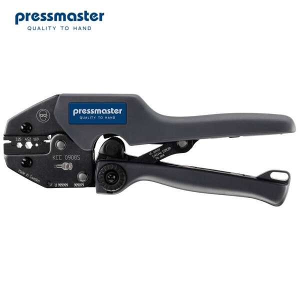 Pressmaster KCC 0908S - кримпер для обжима коаксиальных коннекторов на кабель RG 174, RG 179 (4.52 / 3.25/ 1.69 мм)