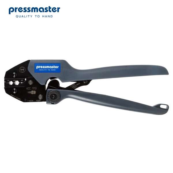 Pressmaster KCC-1113S - кримпер для обжима коаксиальных коннекторов на кабель RG 58, RG 59, RG 62, RG 71, Thinnet (6.48/ 5.41/ 1.69 мм)