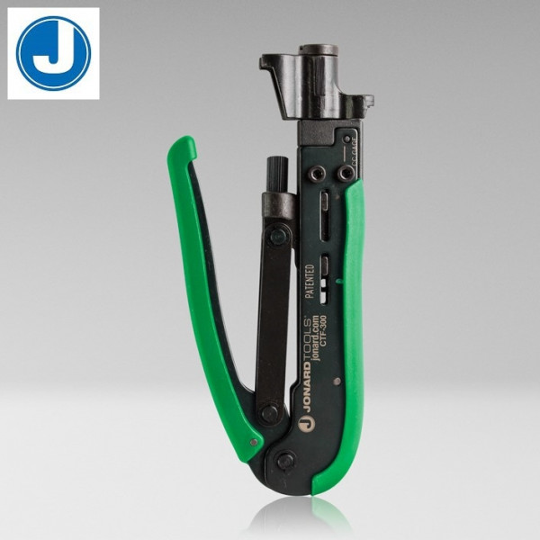 Jonard CTF-300 - инструмент для установки коротких F коннекторов на коаксиальный кабель