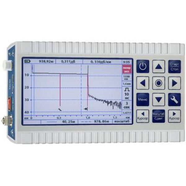 КБ Связь Квант - рефлектометр оптический 1310/1550 (30/28 дБ)