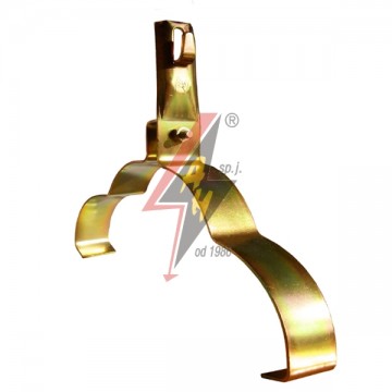 AH Hardt AH-04161 - Коньковый держатель, H=8 cm, проволока Ø 5-8 mm, серия Gold