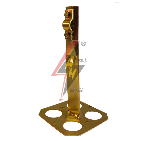 AH Hardt AH-12111 - Держатель с крепежом на клей, H=15 cm, проволока Ø 5-10 mm, серия Gold