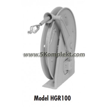 Hannay Reels HR-HGR-100-100 Катушка заземления автоматическая с тросом 30 м