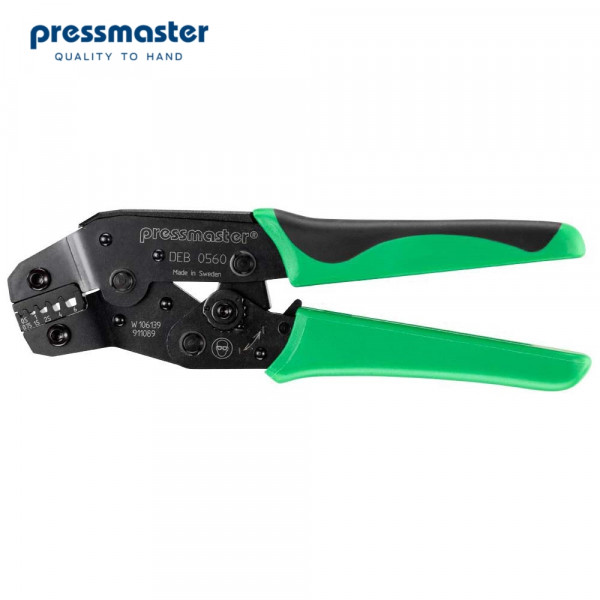 Pressmaster DEB 0560 - кримпер для втулочных наконечников (0.25 - 6 мм²)