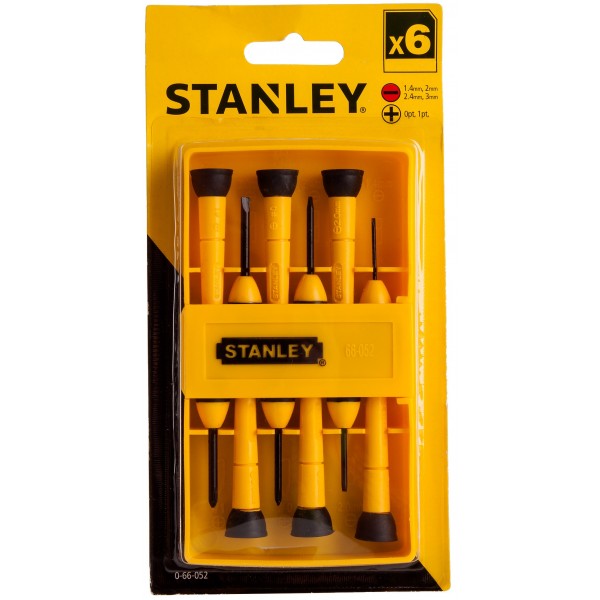 Stanley 0-66-052 - Набор прецизионных отверток (6 шт.)